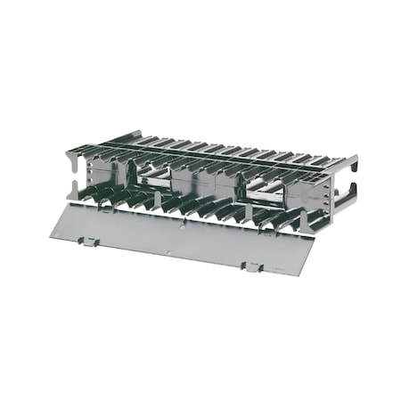 Panduit HORIZONTAL CABLE MANAGEMENT, FRONT 3"X3", BACK 2"X5" SNAPON 230856